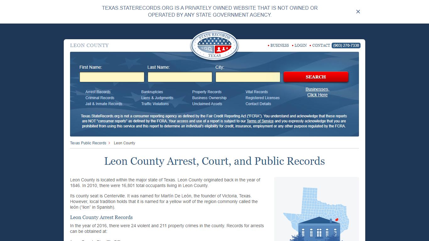 Leon County Arrest, Court, and Public Records